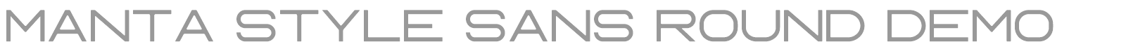 Manta Style Script font preview